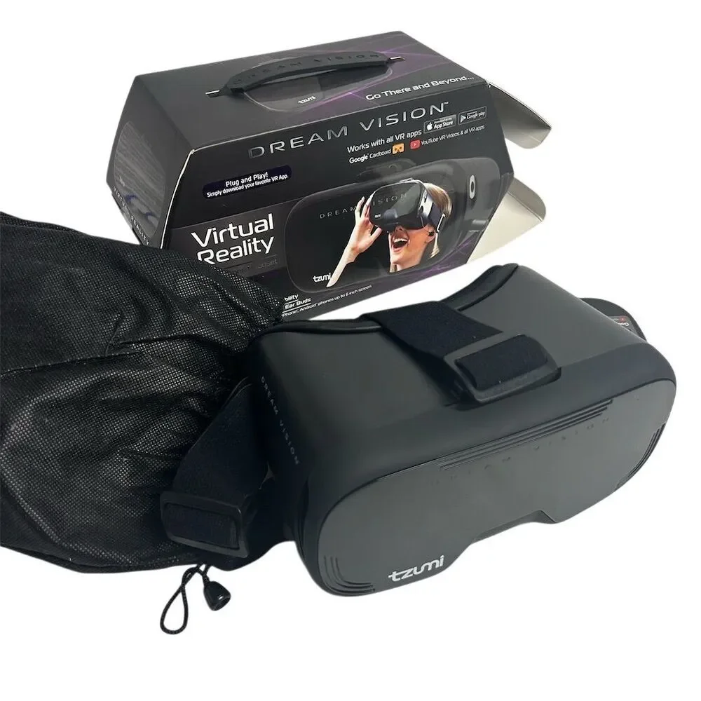 Dream Vision VR Headset‎ w/ Audio & 360 Video for Smartphones